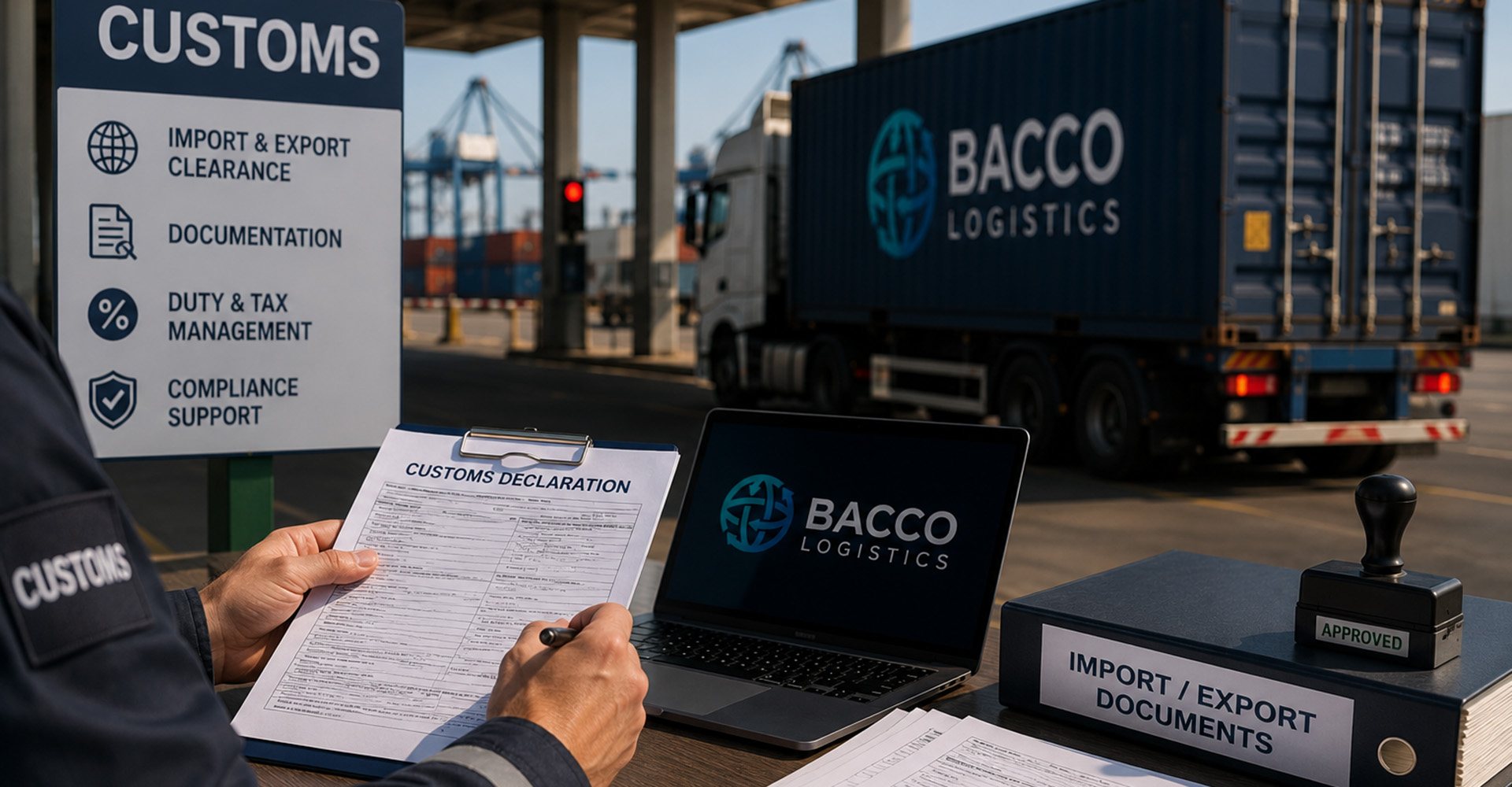 Slika za carinu na sajtu-Bacco Logistics